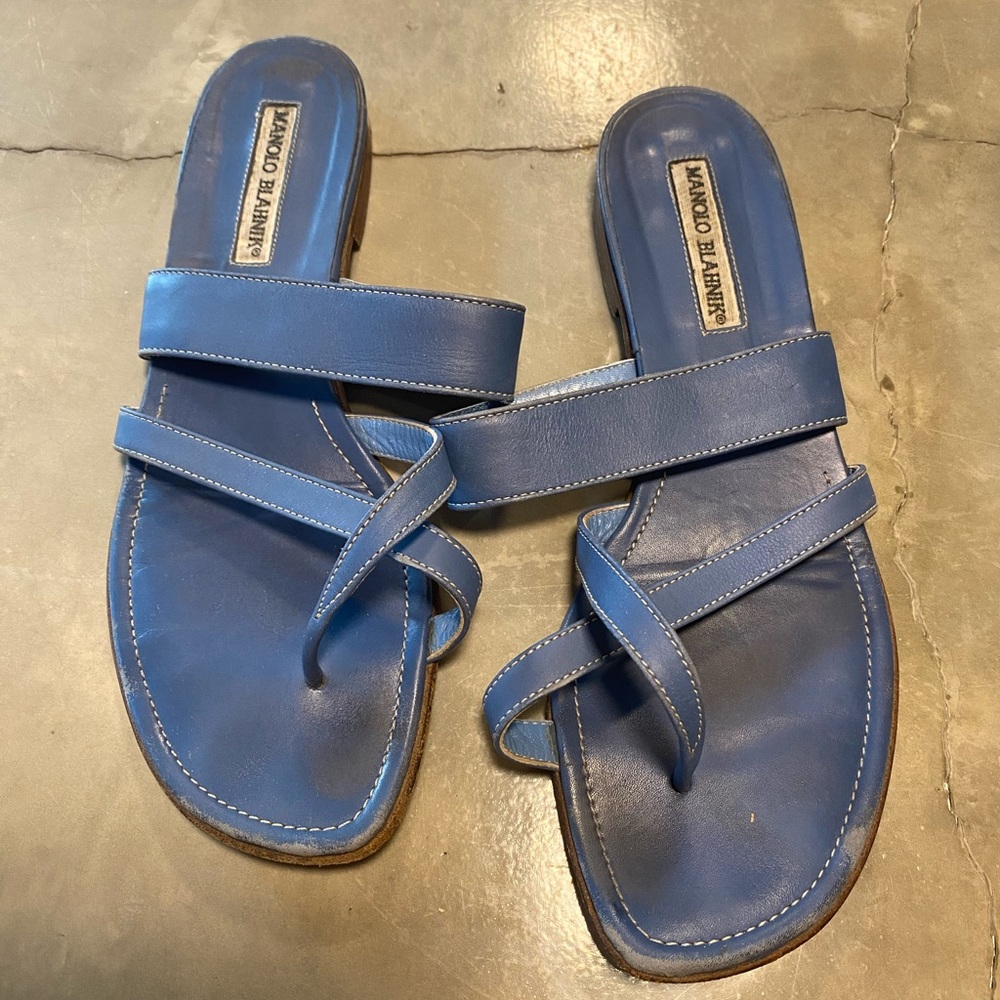 MANOLO BLAHNIK SANDALS